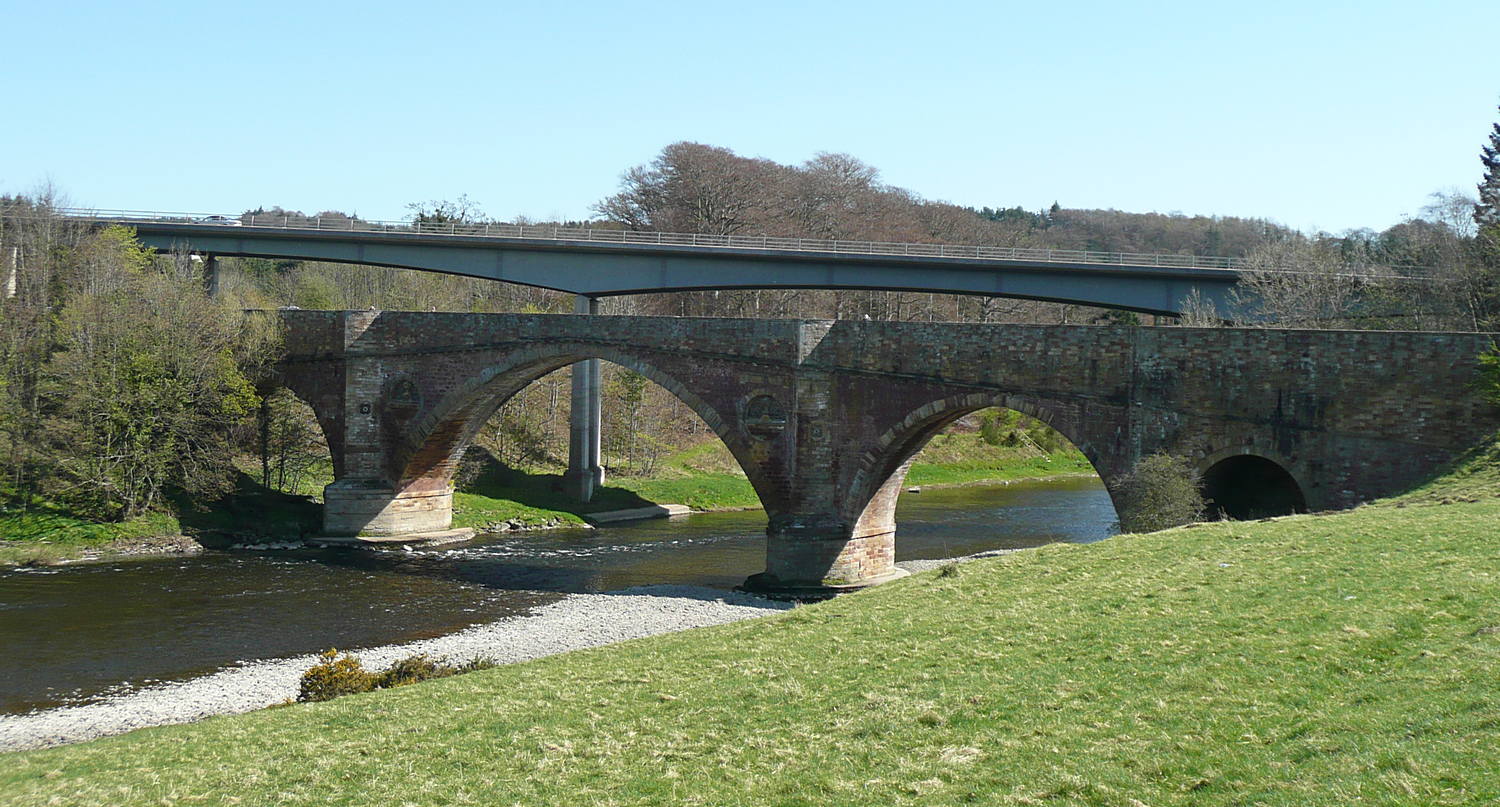 Other bridges next to Leaderfoot Viaduct